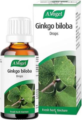Ginkgo biloba 50 or 100ml tincture and 120 tablets